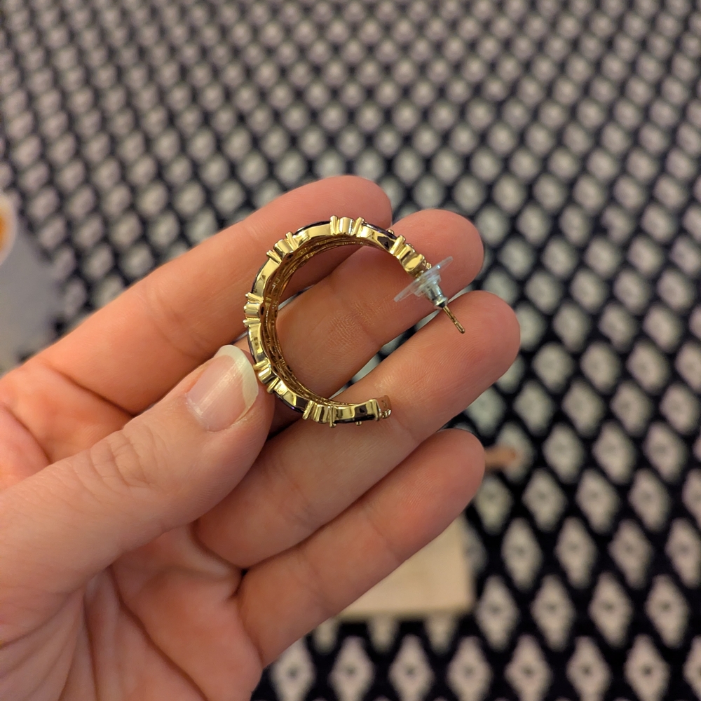 Mignonne Gavigan Gold and Multicolor Earrings - Picture 3 of 4